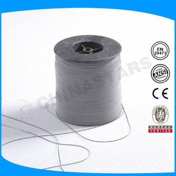 0.5mm double side PET film backing reflective sewing threads for caps